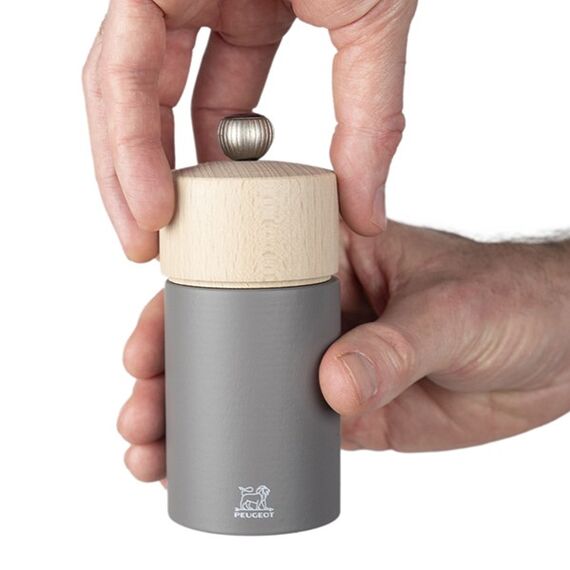 Мельница для перца 12 см, бук, цвет темно-серый, BOREAL PEUGEOT, Франция, изображение 2