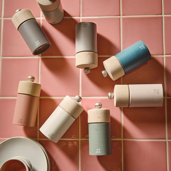 Мельница для соли 12 см, бук, цвет светло-серый, BOREAL PEUGEOT, Франция, изображение 8