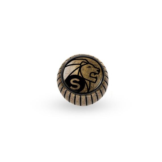 Гайка-регулятор для мельницы для соли, медь, ANTIQUE PEUGEOT, Франция