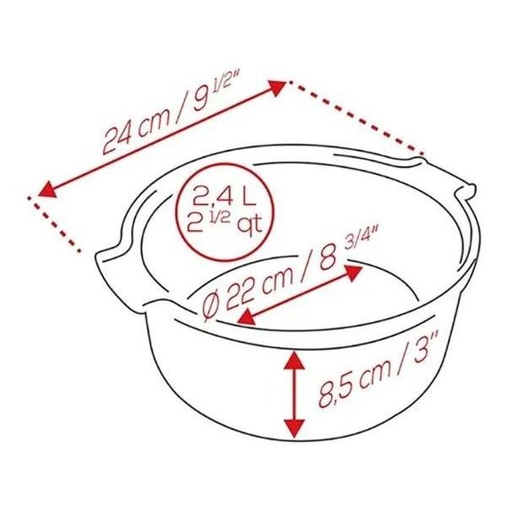 Форма для суфле ECRU 2,4 л, 24 см, слоновая кость, Peugeot, изображение 4