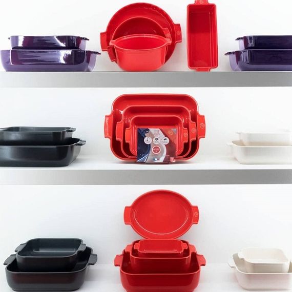 Форма для запекания прямоугольная RED 5,2 л, 40 х 25,7 см, красный, Peugeot, изображение 4