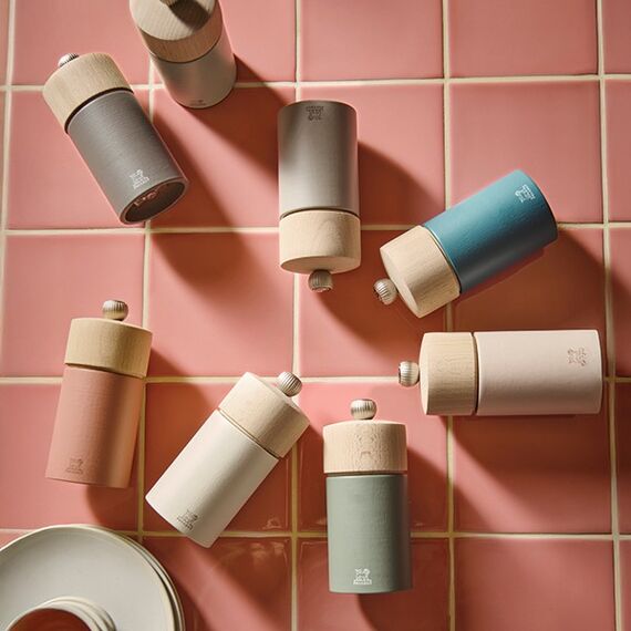 Мельница для соли 12 см, бук, цвет розовый, BOREAL PEUGEOT, Франция, изображение 7