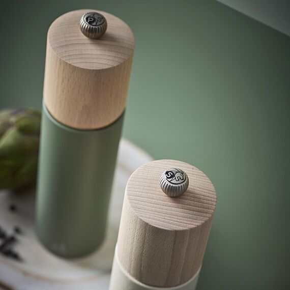 Мельница для перца 21 см, бук, цвет темно-зеленый, BOREAL PEUGEOT, Франция, изображение 12