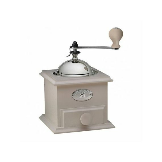 Мельница для кофе 21 см деревянная, слоновая кость, CATTAGE PEUGEOT, Франция