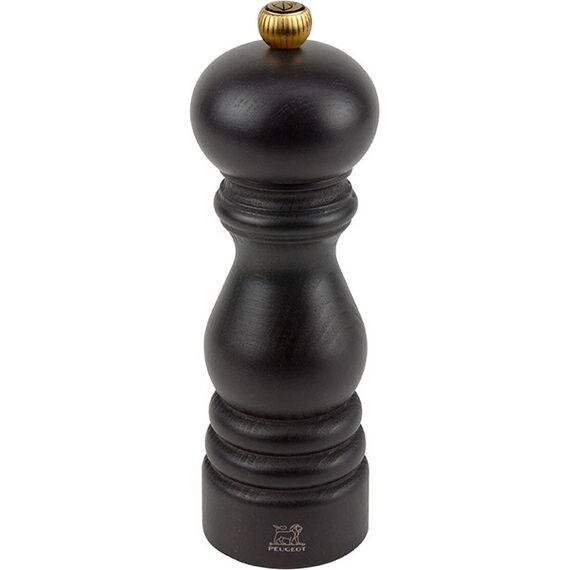 Мельница для перца 18 см, бук, цвет шоколадный, PARIS PEUGEOT, Франция