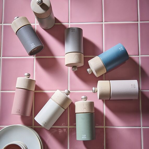 Мельница для соли 12 см, бук, цвет светло-серый, BOREAL PEUGEOT, Франция, изображение 6