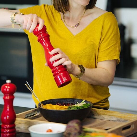 Мельница для перца 30 см, бук, цвет красный, PARIS U'SELECT PEUGEOT, Франция, изображение 8