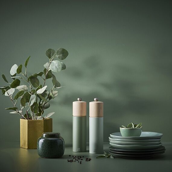 Мельница для перца 21 см, бук, цвет темно-зеленый, BOREAL PEUGEOT, Франция, изображение 14