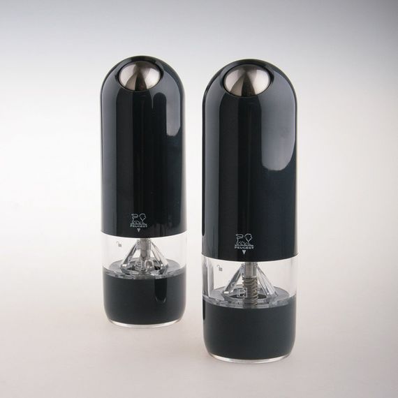 Набор электрических мельниц для соли и перца 17см, серый, ALASKA PEUGEOT, Франция, изображение 10