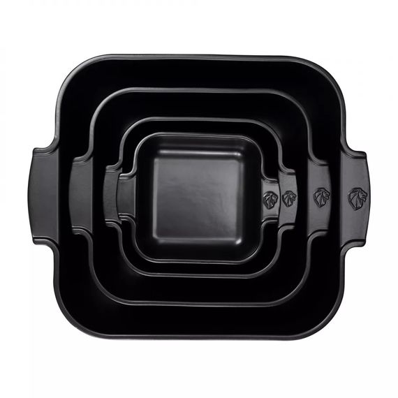 Форма для запекания квадратная 28см h=6,5см V=2,7л (внутр. размер 22,5см), SATIN BLACK, Peugeot, изображение 4