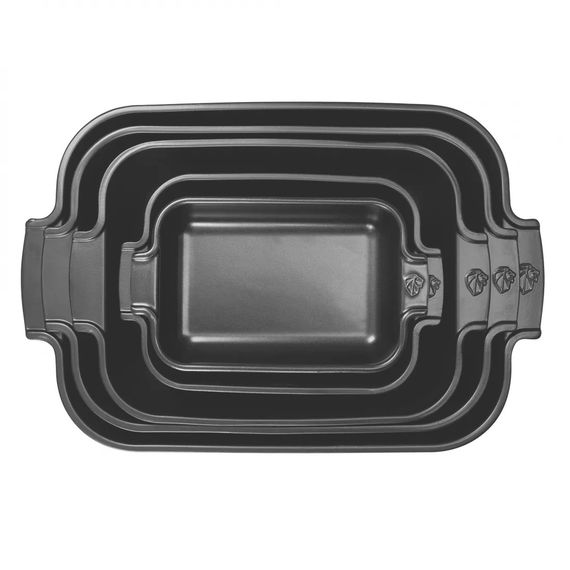 Форма для запекания прямоугольная 22х12см h=4,5см V=0,85л (внутр. размеры 18х12см), SATIN BLACK, Peugeot, изображение 3