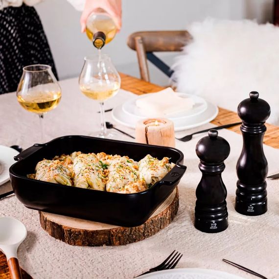 Форма для запекания прямоугольная 32х20см h=6,5см V=2,7л (внутр. размеры 26х20см), SATIN BLACK, Peugeot, изображение 3