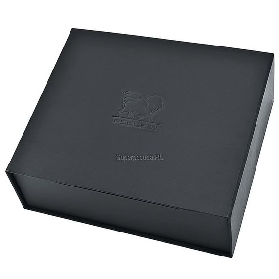 Набор электрических мельниц для соли и перца на подставке, 20см,  6 степеней помола, ELIS SENSE PEUGEOT, Франция, изображение 6