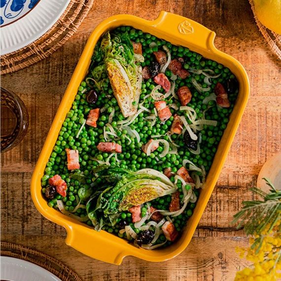 Форма для запекания прямоугольная керамика, SAFFRON YELLOW, Peugeot, изображение 3