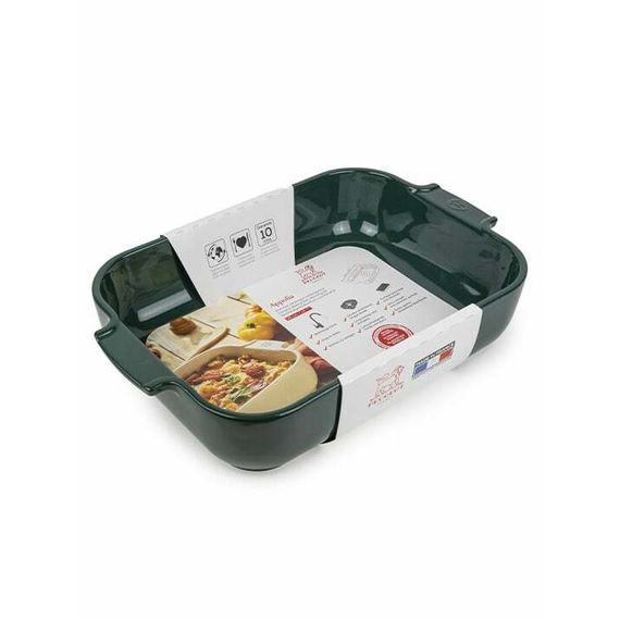 Форма для запекания прямоугольная 36 см керамика, GREEN FOREST, Peugeot, изображение 3