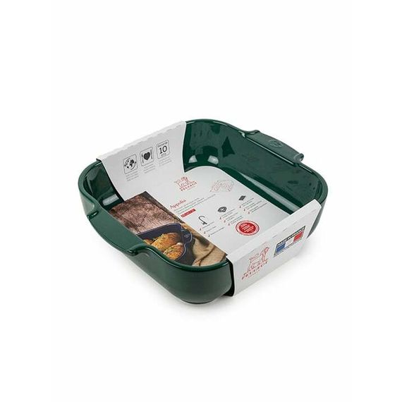 Форма для запекания квадратная 28см h=6,5см V=2,7л (внутр. размер 22,5см), GREEN FOREST, Peugeot, изображение 3