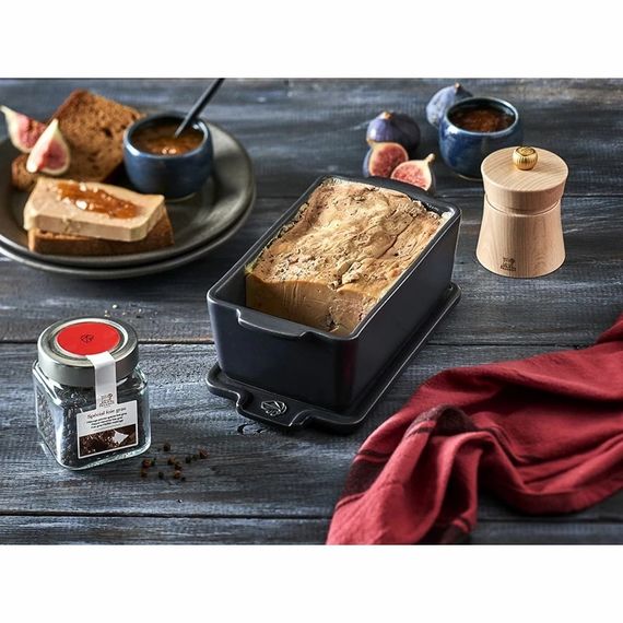 Форма для запекания с крышкой и прессом 20х11см h=7,5см V=650мл, SLATE, Peugeot, изображение 4