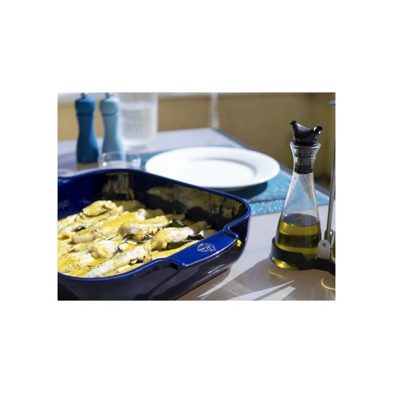 Форма для запекания квадратная 36см h=7,5см V=5,4л (внутр. размер 29,5см), BLUE, Peugeot, изображение 2