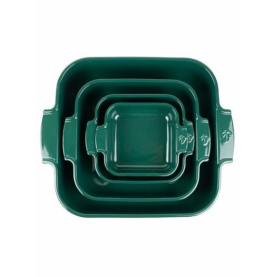 Форма для запекания квадратная 18см h=5,1см V=0,66л (внутр. размер 13см), GREEN FOREST, Peugeot, изображение 2