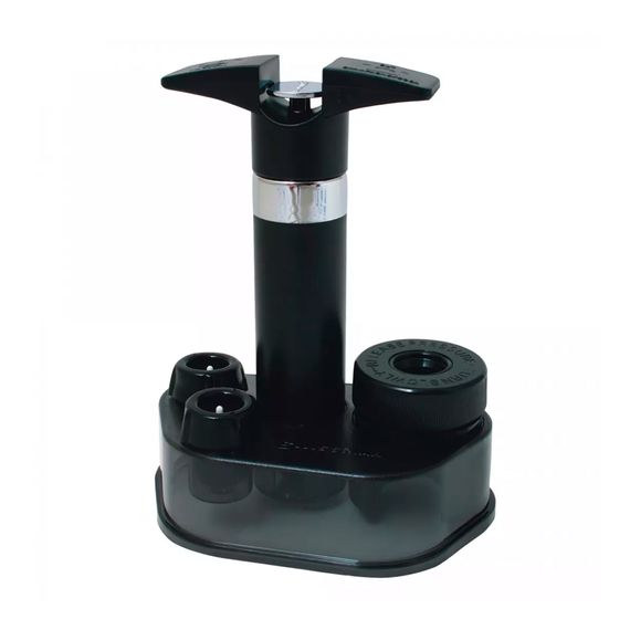 Набор для хранения вина и шампанского: помпа вакуумная + 3 пробки, 210052, PEUGEOT VIN, Франция, изображение 2